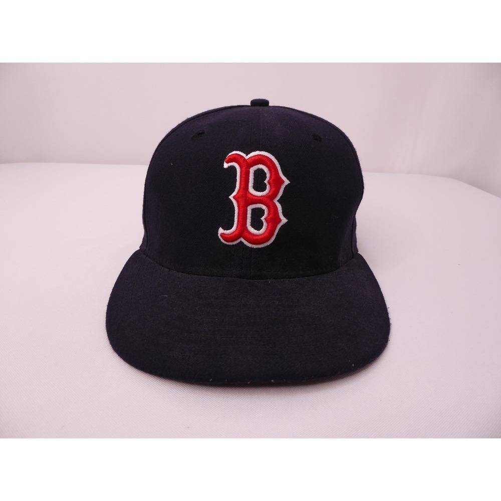 New Era 59Fifty MLB Genuine Boston Red Sox Baseball Fitted Hat Cap 6 7/8